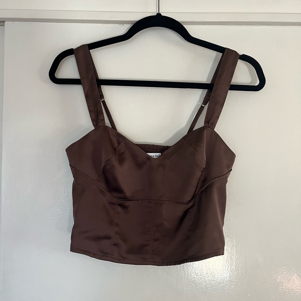 Women’s Abercrombie & Fitch satin top. Size XS/S